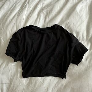 SKIMS fits everybody ultra cropped t shirt xxs